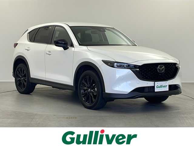 マツダ ＣＸ－５ XD ブラックトーンエディション 栃木県 2022(令4)年 1.4万km スノーフレイクホワイトパールマイカ 純正10.25インチナビ/フルセグTV/バックカメラ/アラウンドビューモニター/ETC/ターボ/アドバンスドスマートシティブレーキ/レーダークルーズコントロール/ブラインドスポットモニター/LEDヘッドランプ/左右独立オートライト/フォグランプ/純正19インチアルミ/パワーバックドア/革巻きステアリング/パドルシフト/パワーシート/シートヒーター/ハーフレザーシート/スマートキー/保証書/取扱説明書