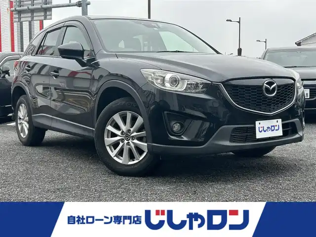 マツダ ＣＸ－５ XD 宮崎県 2014(平26)年 9.5万km ジェットブラックマイカ /ナビ(CA9K2)//TV/CD/DVD/Bluetooth//バックカメラ//クルーズコントロール//オートライト//フォグライト//純正フロアマット//純正アルミホイール//ドアバイザー//プッシュスタート//電格ウィンカーミラー（不良）