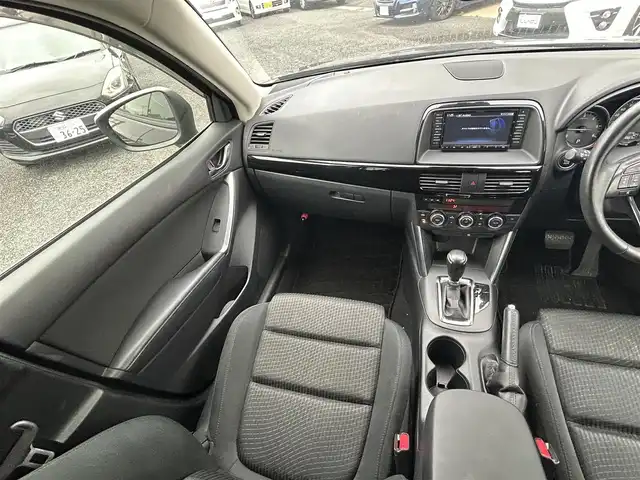 マツダ ＣＸ－５ XD 宮崎県 2014(平26)年 9.5万km ジェットブラックマイカ /ナビ(CA9K2)//TV/CD/DVD/Bluetooth//バックカメラ//クルーズコントロール//オートライト//フォグライト//純正フロアマット//純正アルミホイール//ドアバイザー//プッシュスタート//電格ウィンカーミラー（不良）