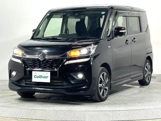 スズキ ソリオ バンディット HV MV 大阪府 2019(平31)年 5.6万km スーパーブラックパール 純正8incナビTV 360カメラ 両側パワースライドドア シートヒーター レーダークルコン 衝突軽減ブレーキ レーンアシスト オートハイビーム スマートキー プッシュスタート ドライブレコーダー ETC