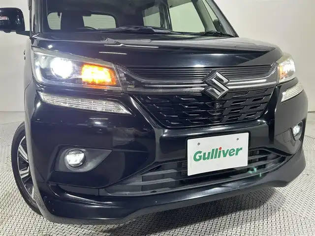 スズキ ソリオ バンディット HV MV 大阪府 2019(平31)年 5.6万km スーパーブラックパール 純正8incナビTV 360カメラ 両側パワースライドドア シートヒーター レーダークルコン 衝突軽減ブレーキ レーンアシスト オートハイビーム スマートキー プッシュスタート ドライブレコーダー ETC