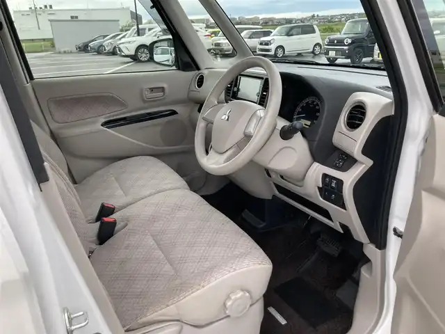 三菱 ｅＫスペース G セーフティパッケージ 鳥取県 2018(平30)年 6.7万km シルキーホワイト ４WD/純正ナビ/フルセグ/CD/DVD/BT/全方位カメラ/衝突被害軽減システム/片側パワースライドドア/運転席シートヒーター/プッシュエンジンスタート/アイドリングストップ/ウィンカーミラー/ルーフサーキュレーター/リヤロールサンシェード/純正フロアマット/ドアバイザー