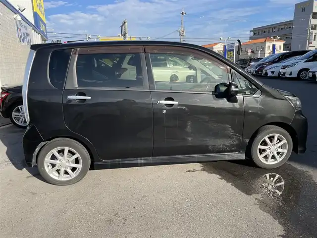 ダイハツ ムーヴ カスタム X LTD SA 和歌山県 2013(平25)年 9.2万km ブラックマイカメタリック (株)IDOMが運営する【じしゃロン和歌山店】の自社ローン専用車両になります。こちらは現金またはオートローンご利用時の価格です。自社ローンご希望の方は別途その旨お申付け下さい/衝突被害軽減システム/純正SDナビ/バックカメラ/ETC/アイドリングストップ/電動格納ミラー/スマートキー/革巻きステアリング/LEDヘッドライト/オートライト/テレビ/CD/USB入力端子/AUX/純正14インチアルミ/純正フロアマット/盗難防止システム