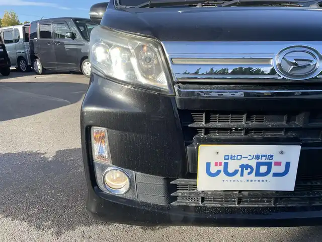 ダイハツ ムーヴ カスタム X LTD SA 和歌山県 2013(平25)年 9.2万km ブラックマイカメタリック (株)IDOMが運営する【じしゃロン和歌山店】の自社ローン専用車両になります。こちらは現金またはオートローンご利用時の価格です。自社ローンご希望の方は別途その旨お申付け下さい/衝突被害軽減システム/純正SDナビ/バックカメラ/ETC/アイドリングストップ/電動格納ミラー/スマートキー/革巻きステアリング/LEDヘッドライト/オートライト/テレビ/CD/USB入力端子/AUX/純正14インチアルミ/純正フロアマット/盗難防止システム