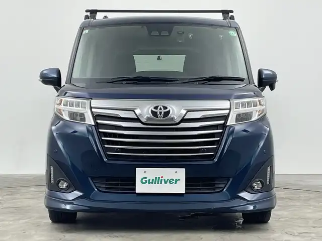 トヨタ ルーミー カスタムG－T 三重県 2019(平31)年 5.2万km レーザーブルークリスタルシャイン 禁煙車/純正ナビ（NSZT-Y68T）/・フルセグ・Bluetooth・CD・DVD・SD/バックカメラ/両側パワースライドドア/ルーフキャリア/クルーズコントロール/衝突軽減/前後ドライブレコーダー/アイドリングストップ/オートハイビーム/クリアランスソナー/ETC