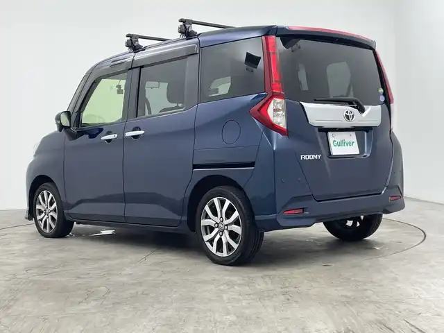 トヨタ ルーミー カスタムG－T 三重県 2019(平31)年 5.2万km レーザーブルークリスタルシャイン 禁煙車/純正ナビ（NSZT-Y68T）/・フルセグ・Bluetooth・CD・DVD・SD/バックカメラ/両側パワースライドドア/ルーフキャリア/クルーズコントロール/衝突軽減/前後ドライブレコーダー/アイドリングストップ/オートハイビーム/クリアランスソナー/ETC