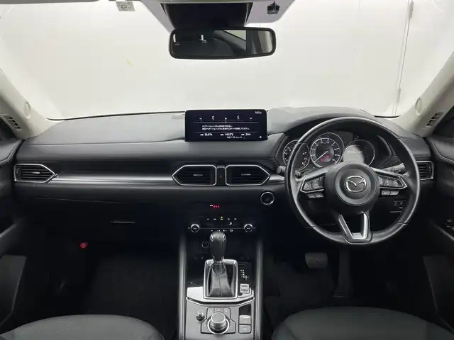 マツダ ＣＸ－５ 20S スマートエディション 茨城県 2022(令4)年 2.4万km ジェットブラックマイカ ●純正ナビ/●BT接続，フルセグTV/●全周囲カメラ/●BSM/●クルーズコントロール/●パワーステアリング/●パワーウィンドウ/●エアコン/●キーレス/●ABS/●運転席＋助手席エアバッグ/●サイドエアバッグ/●カーテンエアバッグ/●バックカメラ/●LED ライト/●ETC/●スマートキー/●プッシュスタート/●盗難防止装置/●オートライト/●横滑り防止装置/●衝突被害軽減ブレーキ/●衝突安全ボディ/●アイドリングストップ/●障害物センサー