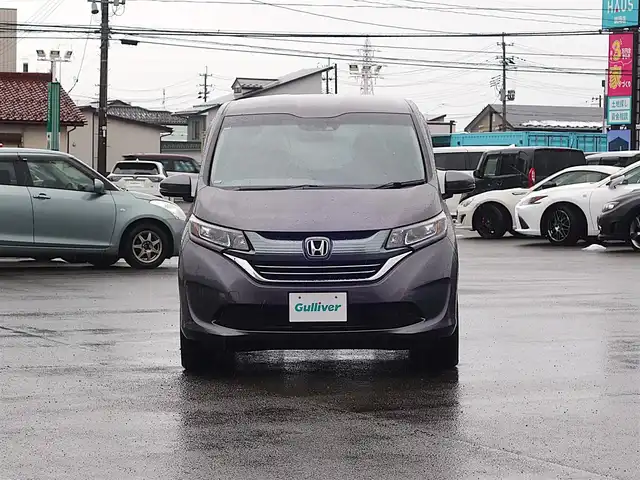 ホンダ フリード ハイブリット G ホンダセンシング 山形県 2018(平30)年 1.6万km モダンスティールM 4WD/ホンダセンシング/メモリナビ/　　【CD ワンセグ USB AUX】/バックカメラ/両側パワースライドドア/レーダークルーズコントロール/LEDオートライト/シートヒーター/ドライブレコーダー/アイドリングストップ/ステアリングスイッチ/電動格納ウィンカーミラー/スマートキー×2/ETC