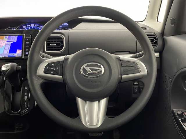 ダイハツ タント カスタム X SA 宮崎県 2014(平26)年 7.2万km ナイトシャドーパープルクリスタルM 禁煙車/衝突被害軽減ブレーキ/社外ナビTV/（AVN-Z03iW/Bluetooth/FMAM/フルセグTV)/社外バックカメラ/純正キセノンオートライト/純正フォグ/純正14インチアルミ/純正エアロ/純正ルーフエンドスポイラー/純正セキュリティアラーム/純正フロアマット/左側電動スライドドア/エコアイドル/オートエアコン/ウインカードアミラー/電動格納ミラー/スマートキー/プッシュエンジンスタート/新車時保証書/取扱い説明書