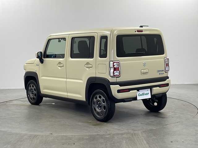 スズキ ハスラー HYBRID G 栃木県 2024(令6)年 1.1万km シフォンアイボリーM 社外メモリーナビ/Bluetooth/USB/AM/FM/スズキセーフティサポート/・デュアルカメラブレーキサポート/・後退時ブレーキサポート/・誤発進抑制/・ふらつき警報/・標識認識/・ハイビームアシスト/バックカメラ/ドライブレコーダー/ETC/ハロゲンヘッドライト/フロアマット/Wエアバッグ/スマートキー/スペアキー