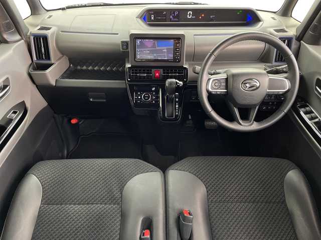 ダイハツ タント カスタム RS 鹿児島県 2019(令1)年 2.9万km ブラックマイカメタリック/シャイニングホワイトパール 社外メモリナビ　/（フルセグ/Bluetooth/DVD/CD/USB)　/バックカメラ　/両側パワースライドドア　/ＥＴＣ　/オートライト　/シートバックテーブル　/コーナーセンサー　/ベンチシート　/アイドリングストップ　/保証書　/取扱説明書