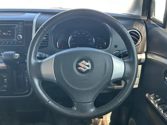 スズキ ワゴンＲ LTDⅡ 岩手県 2012(平24)年 4.7万km パールメタリックカシミールブルー 4WD/純正ディスプレイオーディオ/　　CD/AUX/バックカメラ/LEDオートライト/フォグランプ/シートヒーター/純正14インチアルミホイール/スマートキー/ビルトインETC