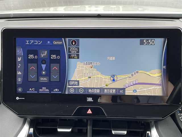 トヨタ ハリアー ハイブリッド Z レザーパッケージ 島根県 2021(令3)年 5.6万km ホワイトパールクリスタルシャイン 純正ナビ/パノラミックビューモニター/フルセグTV/Bluetooth/USB/JBLサウンド/レーダークルーズコントロール/レーンキープ/LEDオートライト/オートマチックハイビーム /黒革シート/パワーシート/メモリーシート /シートヒーター /シートベンチレーション /ステアリングヒーター/ステアリングスイッチ/パワーバックドア /ビルトインETC2.0/スマートキー/スペアキー /プッシュスタート /純正フロアマット/純正ドアバイザー