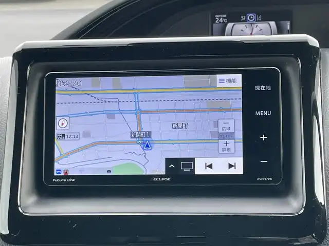 トヨタ ノア Si ダブルバイビーⅡ 道央・札幌 2020(令2)年 5.1万km ブラック ４WD/寒冷地仕様/社外SDナビ/CD/DVD/BT/フルセグ/純正フリップダウンモニター/プリクラッシュセーフティ/横滑り防止装置/クルーズコントロール/クリアランスソナー/バックカメラ/ドライブレコーダー/アイドリングストップ/ワイパーデアイサー/両側パワースライドドア/ハーフレザーシート/ステアリングリモコン/プッシュスタート/スマートキー/LEDヘッドライト/オートライト/電動格納ミラー/ウィンカーミラー/純正フロアマット/ドアバイザー/スペアキー/純正AW付夏タイヤ積込/195/65/R15/2020年/山2mm