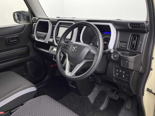 スズキ ハスラー HYBRID G 栃木県 2024(令6)年 0.7万km シフォンアイボリーM 社外メモリーナビ/　Bluetooth/USB/AM/FM/スズキセーフティサポート/・デュアルカメラブレーキサポート/・後退時ブレーキサポート/・誤発進抑制/・ふらつき警報/・標識認識/・ハイビームアシスト/バックカメラ/ドライブレコーダー/ETC/ハロゲンヘッドライト/フロアマット/Wエアバッグ/スマートキー×2本