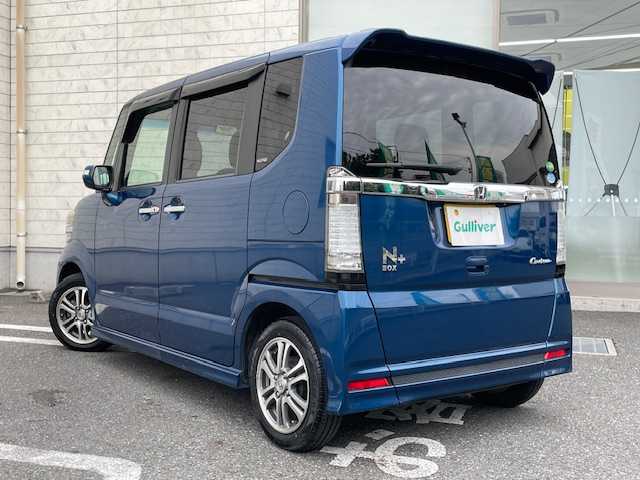 ホンダ Ｎ ＢＯＸ ＋ カスタム G 埼玉県 2013(平25)年 8.3万km プレミアムダイナミックブルーパール 車いす仕様車/純正SDナビ/　DTV/CD/DVD/SD/SD REC/BT/片側パワースライドドア/バックカメラ/電動ウインチ/HIDヘッドライト/アイドリングストップ/プッシュスタート/スマートキー/スペアキー1本/ETC/オートライト/純正フロアマット