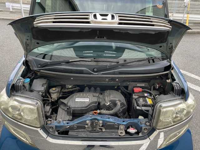 ホンダ Ｎ ＢＯＸ ＋ カスタム G 埼玉県 2013(平25)年 8.3万km プレミアムダイナミックブルーパール 車いす仕様車/純正SDナビ/　DTV/CD/DVD/SD/SD REC/BT/片側パワースライドドア/バックカメラ/電動ウインチ/HIDヘッドライト/アイドリングストップ/プッシュスタート/スマートキー/スペアキー1本/ETC/オートライト/純正フロアマット