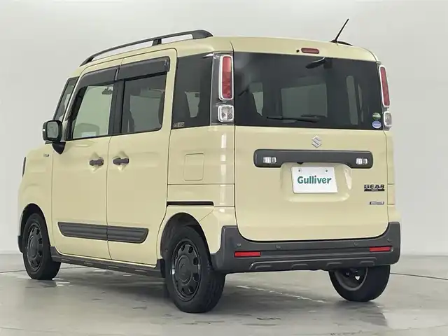 スズキ スペーシア ギア ハイブリッドXZ 群馬県 2020(令2)年 3.2万km シフォンアイボリーM 純正8インチナビ/・AM/FM/CD/DVD/BT/USB/フルセグTV/バックカメラ/ETC/デュアルセンサーブレーキサポートII/誤発進抑制機能/パーキングセンサー/車線逸脱抑制機能/アダプティブクルーズコントロール/ハイビームアシスト/両側パワースライドドア/アイドリングストップ/LEDヘッドライト/スマートキー/プッシュスタート