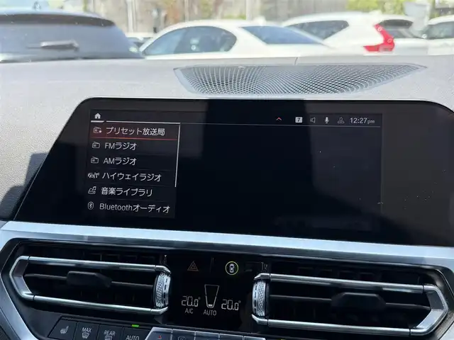 ＢＭＷ ３２０ｉ Mスポーツ 静岡県 2019(平31)年 2.6万km ミネラルホワイト 純正10.25型HDDナビ/（BT/AM/FM/CarPlay/ミラーリング）/バックモニター/衝突軽減/BSM/コーナーセンサー/電動リアゲート/ACC/前後ドラレコ/パドルシフト/オートホールド/ワイヤレス充電/ETC2.0/シートヒーター/純正フロアマット/純正LED/USB/純正アルミホイール/コンフォートアクセス/スペアキー