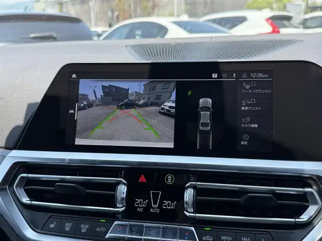 ＢＭＷ ３２０ｉ Mスポーツ 静岡県 2019(平31)年 2.6万km ミネラルホワイト 純正10.25型HDDナビ/（BT/AM/FM/CarPlay/ミラーリング）/バックモニター/衝突軽減/BSM/コーナーセンサー/電動リアゲート/ACC/前後ドラレコ/パドルシフト/オートホールド/ワイヤレス充電/ETC2.0/シートヒーター/純正フロアマット/純正LED/USB/純正アルミホイール/コンフォートアクセス/スペアキー