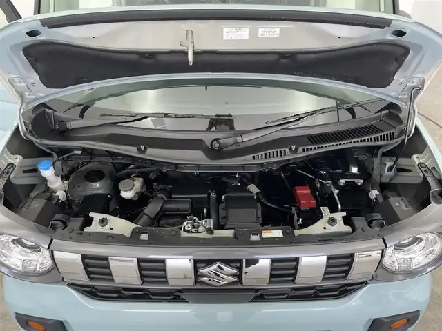 スズキ スペーシア ギア HYBRID XZターボ 大分県 2024(令6)年 0.1万km未満 オフブルーメタリック/ガンメタリック2トーンルーフ 純正メモリナビ/全方位モニター/TV/Bluetooth/レーダークルーズ/レーンキープ/電動パーキングブレーキ/シートヒーター/ステアリングヒーター/両側パワースライドドア/リアサーキュレーター/パドルシフト/ルーフレール/LEDヘッドライト/HUD/プッシュスタート