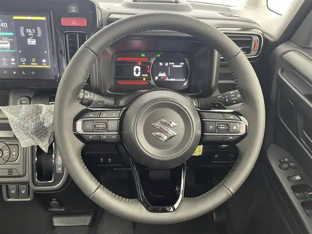 スズキ スペーシア ギア HYBRID XZターボ 大分県 2024(令6)年 0.1万km未満 オフブルーメタリック/ガンメタリック2トーンルーフ 純正メモリナビ/全方位モニター/TV/Bluetooth/レーダークルーズ/レーンキープ/電動パーキングブレーキ/シートヒーター/ステアリングヒーター/両側パワースライドドア/リアサーキュレーター/パドルシフト/ルーフレール/LEDヘッドライト/HUD/プッシュスタート