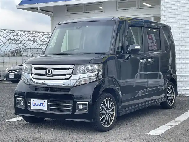 ホンダ Ｎ ＢＯＸ G ターボ SSパッケージ 徳島県 2017(平29)年 8.4万km クリスタルブラックパール (株)IDOMが運営する【じしゃロン徳島店】の自社ローン専用車両になります。こちらは現金またはオートローンご利用時の価格です。自社ローンご希望の方は別途その旨お申付け下さい/社外ナビ/フルセグTV/両側パワースライドドア/シートヒーター　/ETC　/プッシュスタート　/スマートキー