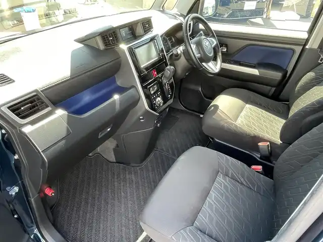 トヨタ タンク カスタムG 長野県 2018(平30)年 4.7万km レーザーブルークリスタルシャイン 4WD/純正ナビ/・Bluetooth/TV/CD/DVD/バックカメラ/純正ETC/純正フロアマット/クルーズコントロール追走無し/前席シートヒーター/両側パワースライド/純正14インチAW/コーナーセンサー前後/後部座席サンシェード/LEDオートライト/純正ドアバイザー/電格ミラー/スペアキー１本/スマートキー/取り扱い説明書/保証書