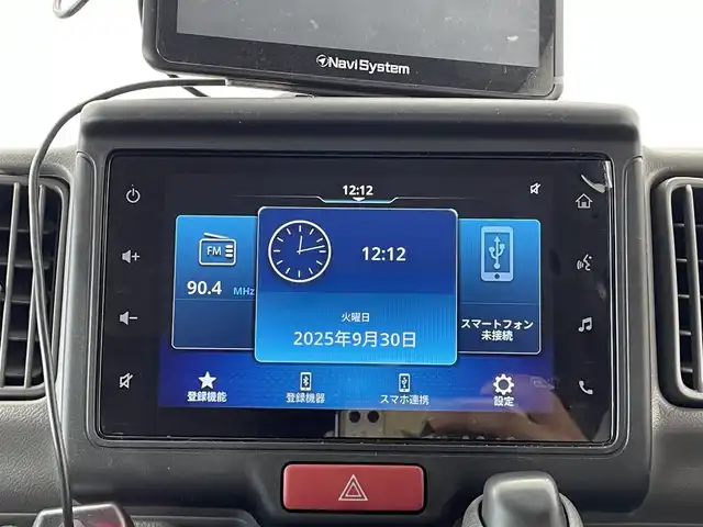 スズキ エブリイ JOIN 群馬県 2024(令6)年 0.2万km クールカーキPM 純正８インチディスプレイオーディオ/・AM/FM/Bluetooth/AppleCarPlay/AndroidAuto/＝＝＝＝＝/ワンオーナー　純正ディスプレイオーディオ　バックカメラ　衝突被害軽減ブレーキ　レーンアシスト　リアコーナーセンサー　オートハイビーム　ＬＥＤヘッドランプ　前後ドライブレコーダー　リモコンキー　禁煙車
