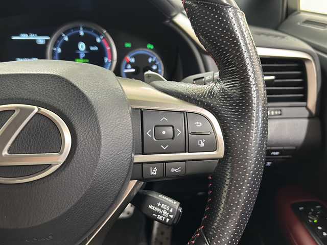 レクサス ＲＸ 200t Fスポーツ 道央・札幌 2017(平29)年 5.8万km グラファイトブラックガラスフレーク ・4WD/・純正ナビ/フルセグTV/DVD/CD/SD/BT/・パノラミックビューモニター/・ドライブレコーダー/・パワーバックドア/・プリクラッシュセーフティ/・レーダークルーズコントロール/・レーンキーピングアシスト/・ブラインドスポットモニター/・インテリジェントクリアランスソナー/・ヘッドアップディスプレイ/・パドルシフト/・オートマチックハイビーム/・ステアリングヒーター/・レザーシート/・前席シートヒーター/ベンチレーション/・横滑り防止/・アイドリングストップ/・LEDヘッドライト/・LEDフォグ/・ビルトインETC/・プッシュスタート/・スマートキー/・電格ミラー/・ミラーヒーター/・シーケンシャルウインカー/・夏タイヤ純正20インチAW積込