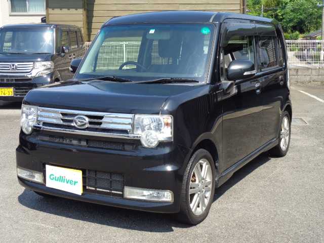 ダイハツ ムーヴ コンテ カスタム RS 鹿児島県 2017(平29)年 6.8万km ブラックマイカメタリック ダイアトーンナビ/　NMZM-W67D/　フルセグＴＶ/　バックカメラ/　ＤＶＤ再生可能/スマートキー/純正HIDヘッドライト/ウィンカーミラー/ETC/純正15インチアルミ/電動格納ミラー