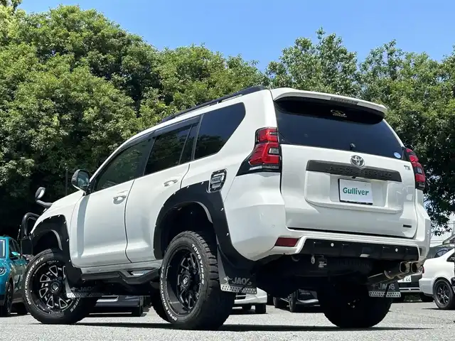 トヨタ ランドクルーザー プラド TX Lパッケージ 東京都 2020(令2)年 5.7万km ホワイトパールクリスタルシャイン アルパイン製9インチナビ/Bluetooothオーディオ/フルセグTV/DVD再生/ビルトインETC/ルーフレール(黒)/・・・・・・・・・・・・・・・・・・・・・・・/構造変更申請済み/全長503cm×全幅200cm×全高198cm/・・・・・・・・・・・・・・・・・・・・・・・/BLITZ製車高調/DAMPER ZZ-R/LIFT UPモデル/ARB INTENSITY SOLIS(LEDフォグランプ)/ARB GMEアンテナ/ARB グリルガード一体型バンパー/JAOSマッドガード/KADDISサイドステップ/KADDISフューエルリッドプロテクター/ガナドールマフラー/ボンネットプロテクター/オーバーフェンダー/IPFバックランプ600