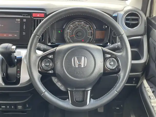 ホンダ Ｎ ＷＧＮ G スタイリッシュパッケージ 新潟県 2016(平28)年 1.2万km プレミアムホワイトパールⅡ 純正ディスプレイオーディオ/(AM/FM/CD/BT)/バックカメラ/クルーズコントロール/ハーフレザーシート/シートヒーター/革巻きステアリング/ステアリングスイッチ/AUTOライト/HIDヘッドライト/電格ミラー/横滑り防止/プッシュスタート/スマートキー