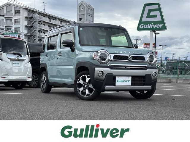 スズキ ハスラー Jスタイル 大分県 2021(令3)年 9.4万km オフブルーメタリック/ガンメタリック2トーンルーフ ・純正ナビ(CD.DVD.BT.USB)/・全方位カメラ/・フルセグテレビ/・AppleCarPlay/・シートヒーター/・デュアルカメラブレーキサポート/・リアセンサー/・オートハイビーム/・ステアリングリモコン/・スマートキー/・純正アルミホイール