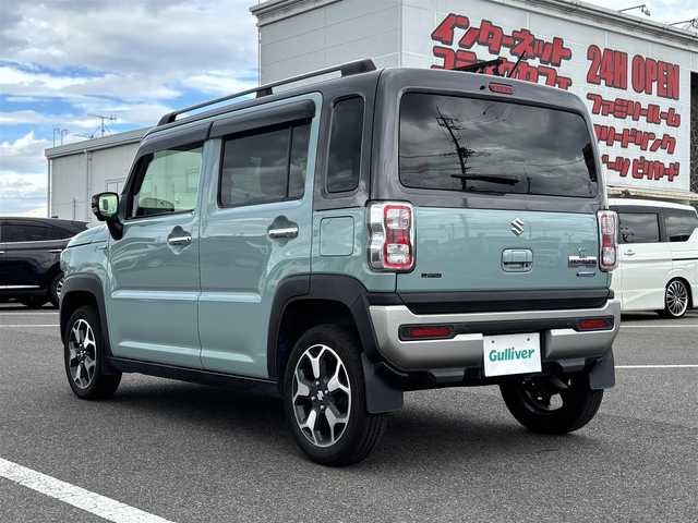 スズキ ハスラー Jスタイル 大分県 2021(令3)年 9.4万km オフブルーメタリック/ガンメタリック2トーンルーフ ・純正ナビ(CD.DVD.BT.USB)/・全方位カメラ/・フルセグテレビ/・AppleCarPlay/・シートヒーター/・デュアルカメラブレーキサポート/・リアセンサー/・オートハイビーム/・ステアリングリモコン/・スマートキー/・純正アルミホイール