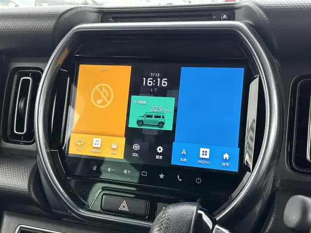 スズキ ハスラー Jスタイル 大分県 2021(令3)年 9.4万km オフブルーメタリック/ガンメタリック2トーンルーフ ・純正ナビ(CD.DVD.BT.USB)/・全方位カメラ/・フルセグテレビ/・AppleCarPlay/・シートヒーター/・デュアルカメラブレーキサポート/・リアセンサー/・オートハイビーム/・ステアリングリモコン/・スマートキー/・純正アルミホイール