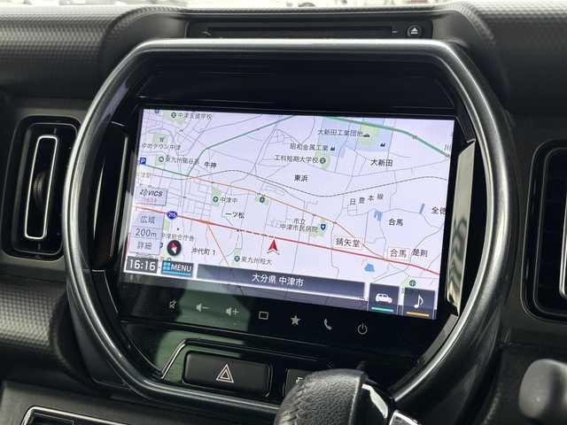 スズキ ハスラー Jスタイル 大分県 2021(令3)年 9.4万km オフブルーメタリック/ガンメタリック2トーンルーフ ・純正ナビ(CD.DVD.BT.USB)/・全方位カメラ/・フルセグテレビ/・AppleCarPlay/・シートヒーター/・デュアルカメラブレーキサポート/・リアセンサー/・オートハイビーム/・ステアリングリモコン/・スマートキー/・純正アルミホイール