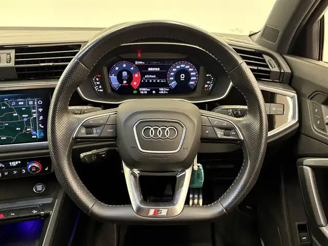 アウディ Ｑ３ SB 35TDIクワトロ Sライン 岡山県 2020(令2)年 3.2万km ミトスブラックメタリック ベーシックパッケージ/プラスパッケージ/アシスタンスパッケージ