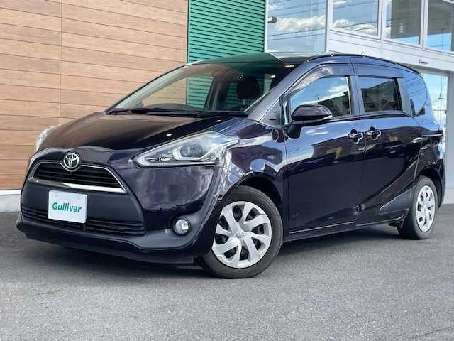 トヨタ シエンタ G クエロ 静岡県 2018(平30)年 3.1万km クールボルドーガラスフレーク ワンオーナー/純正ナビ【NSCD-W66】/(BT/CD/AM/FM/フルセグTV)/両側パワースライドドア/衝突軽減ブレーキ/ハーフレザーシート/バックカメラ/ビルトインＥＴＣ/LEDヘッドライト/オートハイビーム/純正フロアマット/保証書/取扱説明書