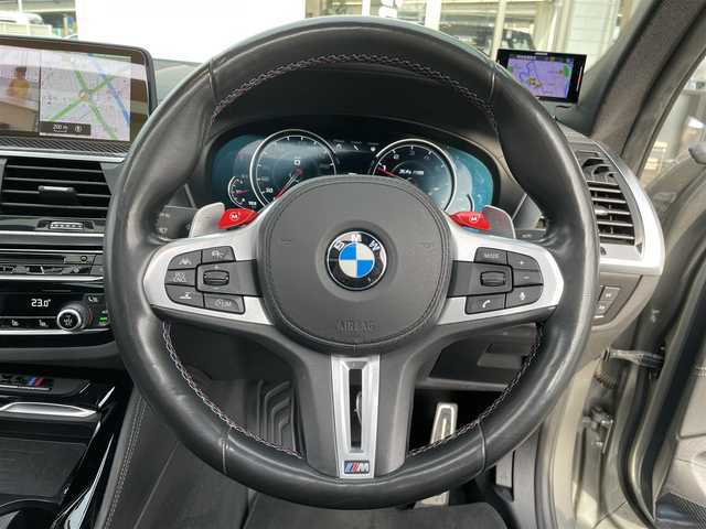 ＢＭＷ Ｘ４ Ｍ コンペティション 東京都 2019(令1)年 5.4万km ドニントングレーM 純正ナビ/フルセグ/全方位カメラ/追従式クルーズコントロール/サンルーフ/本革シート/パワーシート/シートヒーター/エアシート/置くだけ充電/ハーマンカードン/パワーバックドア/Bt接続/USB/LEDヘッドライト/コーナーセンサー/保証書/取扱説明書