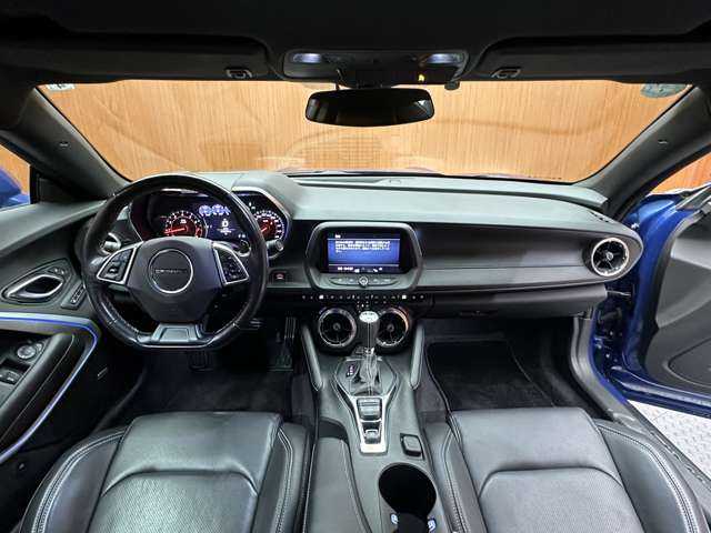 シボレー カマロ LT RS 千葉県 2018(平30)年 3.5万km 青 黒革シート　/クルーズコントロール　/ディスプレイオーディオ　/ＣａｒＰｌａｙ　/ヘッドアップディスプレイ　/Ｂカメラ　/シートヒーター　/ベンチレーション　/ステアリングヒーター　/純正２０インチＡＷ　/ＥＴＣ