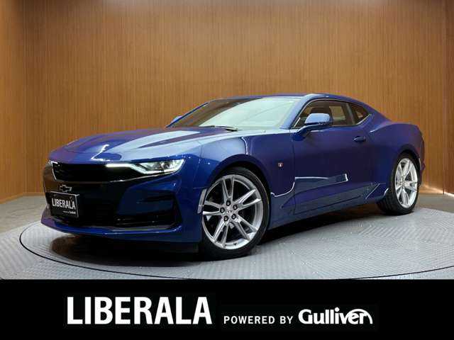 シボレー カマロ LT RS 千葉県 2018(平30)年 3.5万km 青 黒革シート　/クルーズコントロール　/ディスプレイオーディオ　/ＣａｒＰｌａｙ　/ヘッドアップディスプレイ　/Ｂカメラ　/シートヒーター　/ベンチレーション　/ステアリングヒーター　/純正２０インチＡＷ　/ＥＴＣ