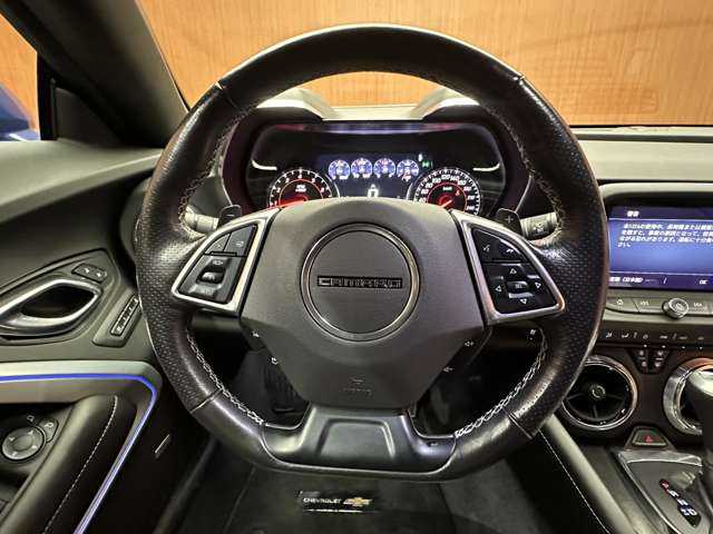 シボレー カマロ LT RS 千葉県 2018(平30)年 3.5万km 青 黒革シート　/クルーズコントロール　/ディスプレイオーディオ　/ＣａｒＰｌａｙ　/ヘッドアップディスプレイ　/Ｂカメラ　/シートヒーター　/ベンチレーション　/ステアリングヒーター　/純正２０インチＡＷ　/ＥＴＣ