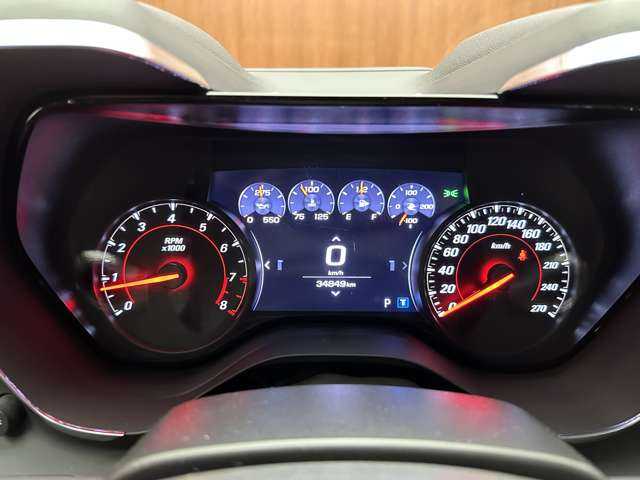シボレー カマロ LT RS 千葉県 2018(平30)年 3.5万km 青 黒革シート　/クルーズコントロール　/ディスプレイオーディオ　/ＣａｒＰｌａｙ　/ヘッドアップディスプレイ　/Ｂカメラ　/シートヒーター　/ベンチレーション　/ステアリングヒーター　/純正２０インチＡＷ　/ＥＴＣ