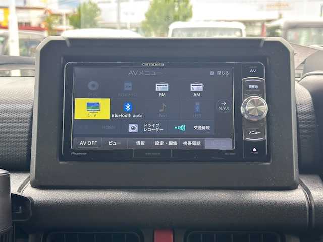スズキ ジムニー XC 長野県 2019(令1)年 5.5万km ジャングルグリーン 五速マニュアル　/ドラレコ　/ＬＥＤライト　/４ＷＤ　/クルーズコントロール　/社外マフラー　/社外足回り　/フルセグテレビ　/車外カメラ　/プッシュスタート　/ダウンヒルアシスト　/Bluetooth　/衝突軽減システム