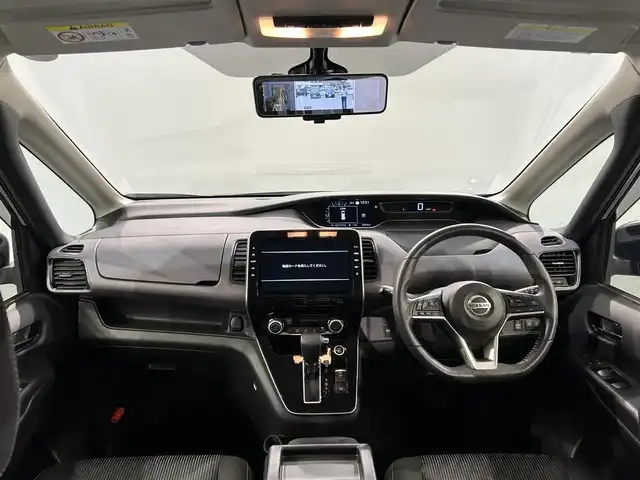 日産 セレナ ハイウェイスター V 愛知県 2021(令3)年 4.5万km アズライトブルー 純正９型ＳＤナビ　/（Bluetooth/フルセグTV/SD/CD・DVD再生）/アラウンドビューモニター　/プロパイロット　/両側パワースライドドア（ハンズフリー機能有）/ビルトインＥＴＣ　/シートヒーター　/ステアリングヒーター　/デジタルインナーミラー　/ドライブレコーダー　/ＵＳＢ接続/LEDヘッドライト/LEDフォグランプ/クリアランスソナー/後席サンバイザー/プッシュスタート/　　-スマートキー
