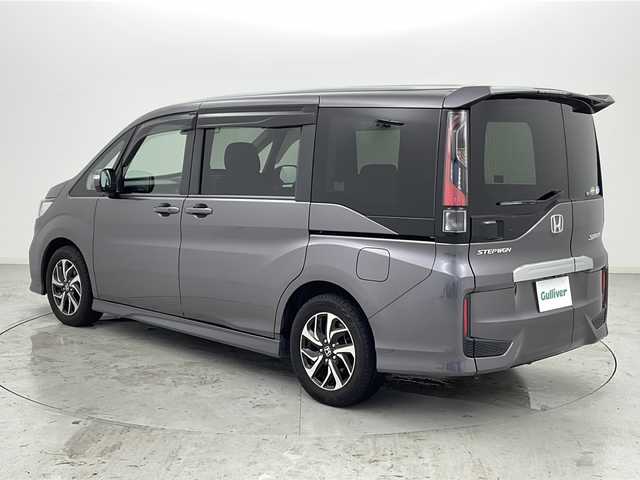 ホンダ ステップワゴン スパーダ ホンダセンシング 宮城県 2018(平30)年 5.7万km モダンスティールM ホンダセンシング/・衝突軽減ブレーキ/・レーンキープアシスト/・アダプティブクルーズコントロール/純正9インチナビ/・CD.DVD.SD.BT/フルセグTV/バックモニター/両側パワースライドドア/LEDヘッドライト/フォグランプ/純正ドライブレコーダー（FR）/ビルトインETC/パドルシフト/ステアリングスイッチ/アイドリングストップ/横滑り防止装置/純正16インチアルミホイール/純正フロアマット