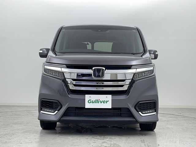ホンダ ステップワゴン スパーダ ホンダセンシング 宮城県 2018(平30)年 5.7万km モダンスティールM ホンダセンシング/・衝突軽減ブレーキ/・レーンキープアシスト/・アダプティブクルーズコントロール/純正9インチナビ/・CD.DVD.SD.BT/フルセグTV/バックモニター/両側パワースライドドア/LEDヘッドライト/フォグランプ/純正ドライブレコーダー（FR）/ビルトインETC/パドルシフト/ステアリングスイッチ/アイドリングストップ/横滑り防止装置/純正16インチアルミホイール/純正フロアマット