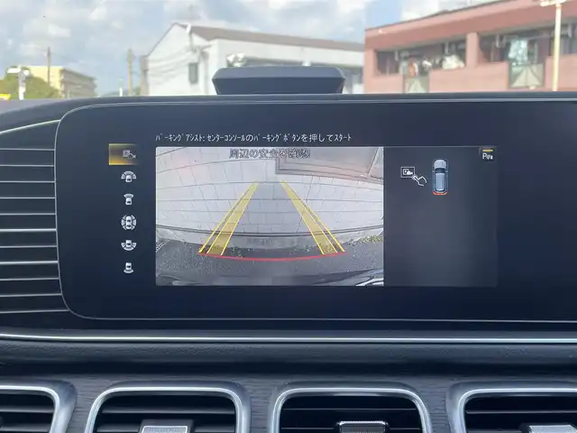 メルセデス・ベンツ ＧＬＥ４５０ 4MATIC スポーツ 福岡県 2021(令3)年 8万km オブシディアンブラック 4WD/ターボ/7人乗り/パノラミックスライディングルーフ/Burmesterサウンド/純正12.3インチナビ/　(AM/FM/Bluetooth/フルセグTV)/360°ビューカメラ/バック/サイド/フロントカメラ/レーダーセーフティパッケージ/・ブレーキアシスト/・ブラインドスポットアシスト/・レーンキーピングアシスト/・レーンチェンジアシスト/・道路標識アシスト/・アテンションアシスト/・ディスタンスアシストディストロニック/・ステアリングアシスト/アダプティブハイビームアシストプラス/バックソナー/純正20インチアルミホイール/パワーバックドア/ルーフレール/レベルコントロール/ビルトインETC2.0/ヘッドアップディスプレイ/パドルシフト/黒レザーシート/パワーシート(1.2列目)/シートヒーター(1.2列目)/シートベンチレーション(D/N)/シートメモリー(D/N)/電動格納シート(2列目)/ワイヤレス充電/USB-Cポート/純正積載品(サンシェード、ワイパーブレード)/スペアキー×1/ISOFIX/保証書/取扱説明書