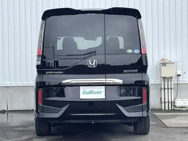 ホンダ ステップワゴン スパーダ クルスピセンシング 愛媛県 2017(平29)年 6.5万km プレミアムスパークルブラックパール 両側パワースライドドア/フリップダウンモニター/純正メモリナビ/CD/DVD/BT/MSV/iPod/フルセグTV/バックカメラ/ビルトインETC2.0/衝突被害軽減ブレーキ/レーンキープアシストシステム/アダプティブクルーズコントロール/ハーフレザーシート/D席＋N席シートヒーター/LEDヘッドライト/フォグライト/オートライト/純正フロアマット/後席サンシェード/純正16インチアルミホイール/スマートキー/プッシュスタート
